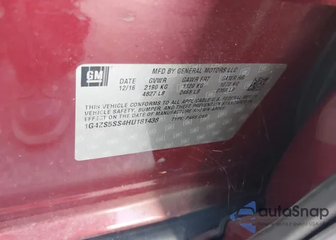 2017 Buick Lacrosse Premium from USA, damaged, VIN 1G4ZS5SS4HU181438